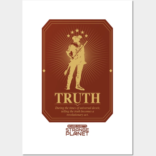 Truth Wall Art by Richard Syrett